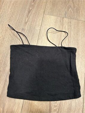 Aeropostale Seriously Soft Black Bungee Cami